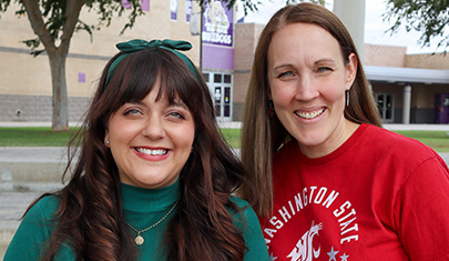 Laura Winder and Jolie Varholdt