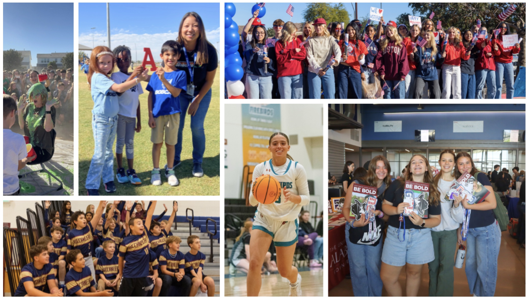 Photo collage of QCUSD highlights for 2024-2026