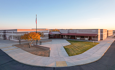 Newell Barney Junior High School building