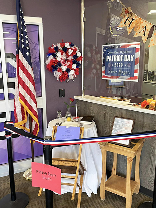 9/11 Remembrance Display