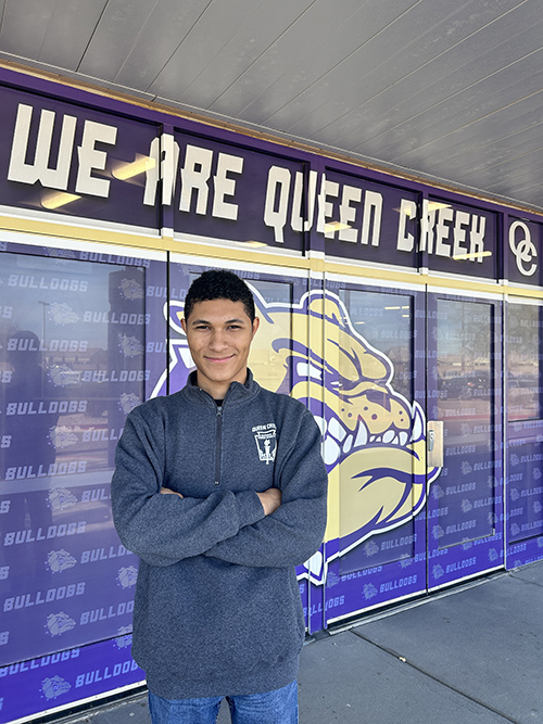 Mario Aleman, scholarship finalist